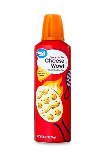 Great Value Spicy Nacho Cheese Wow!, 8 oz
