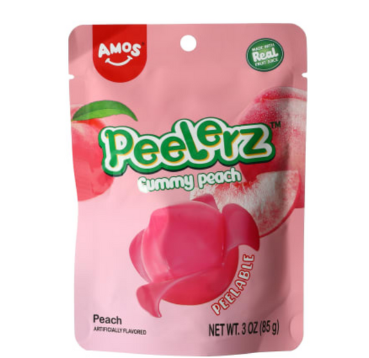 Peelerz™ Gummy Peach Candy 3oz