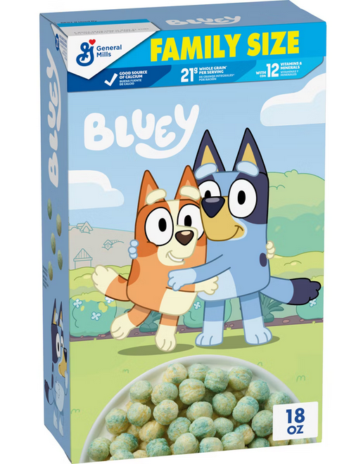 General Mills Bluey Cereal - 18oz