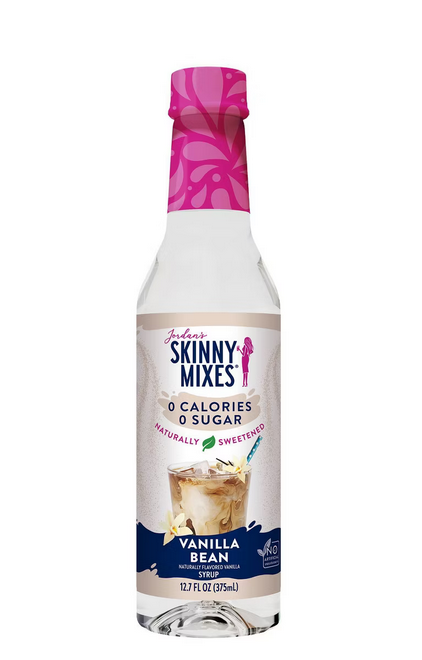 Jordan's Skinny Syrups Naturally Sweetened Skinny Syrups Vanilla Bean - 12.7oz
