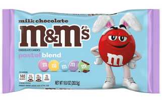 M&M's Milk Chocolate Pastel Blend Easter Candy - 10 oz Bag