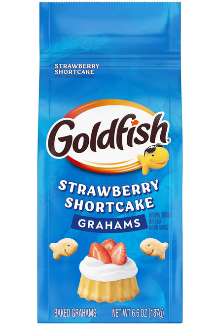 Goldfish Grahams Strawberry Shortcake Crackers - 6.6oz