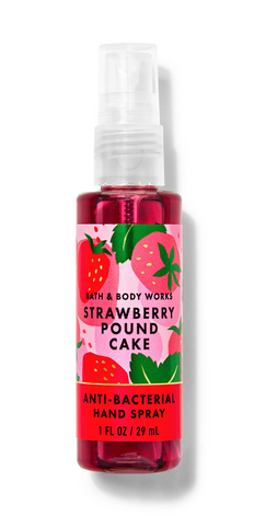 Strawberry Pound Cake Hand Sanitizer Spray
