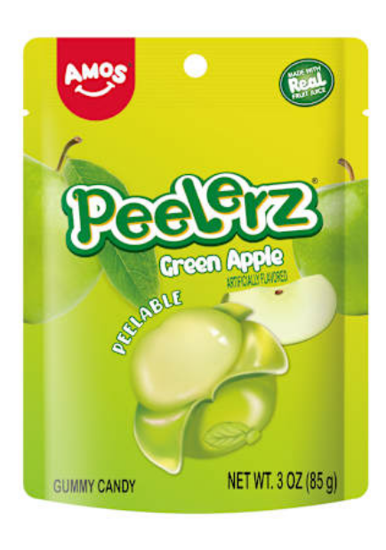 Peelerz® Green Apple Peelable Gummy Candy 3oz