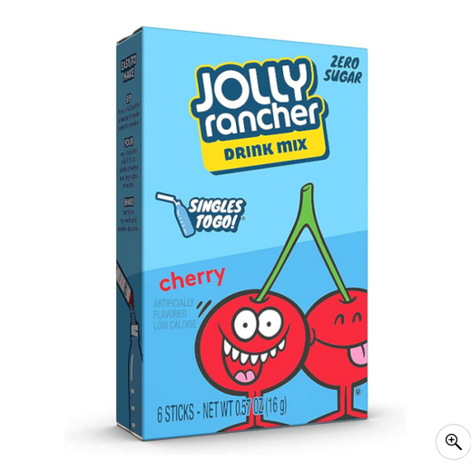 Jolly Rancher Singles To Go Drink Mix - Cherry 6ct