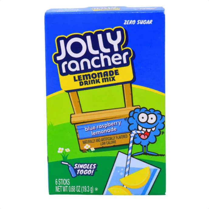 Singles To Go Jolly Rancher Blue Raspberry Lemonade 6ct