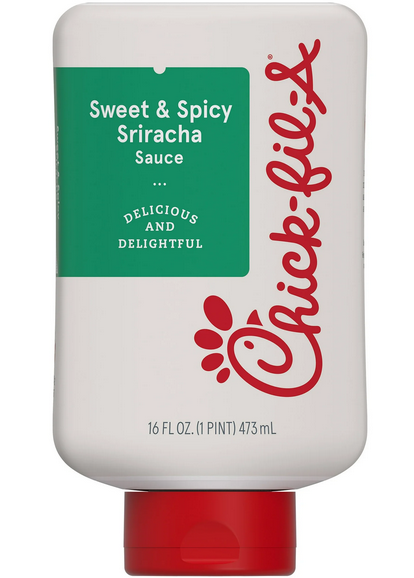Chick-fil-A Sweet &amp; Spicy Sriracha Sauce 16 fl oz Squeeze Bottle