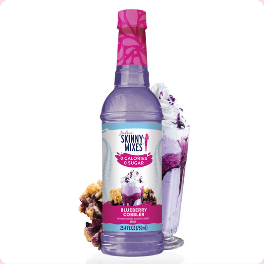 Jordans Skinny Mixes Sugar Free Blueberry Cobbler Syrup