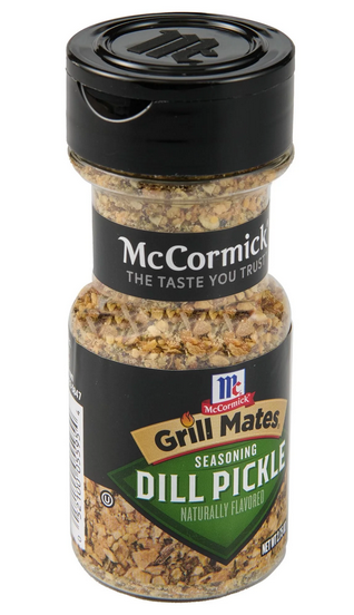 McCormick Grill Mates Dill Pickle Seasoning, 2.75 oz