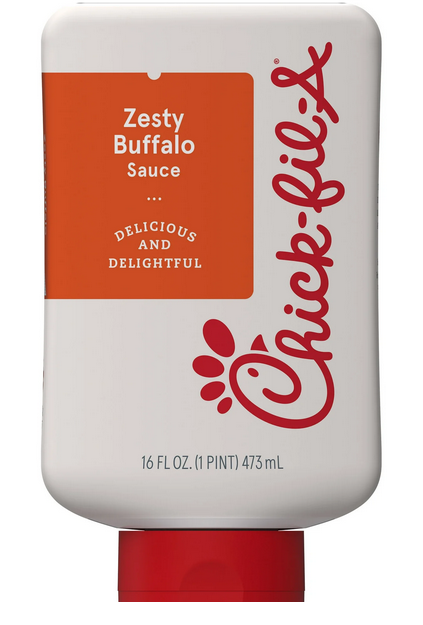 Chick-fil-A Zesty Buffalo Sauce, 16 fl oz Squeeze Bottle