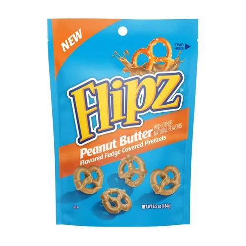 Flipz® Peanut Butter Fudge Pretzels 6.5oz