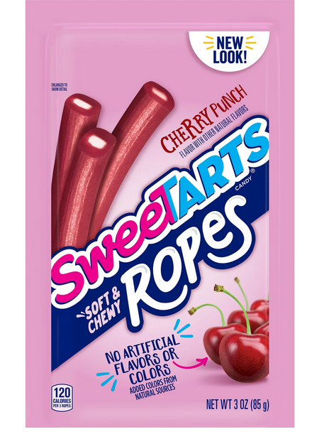 Sweetarts Ropes Cherry Punch 3oz