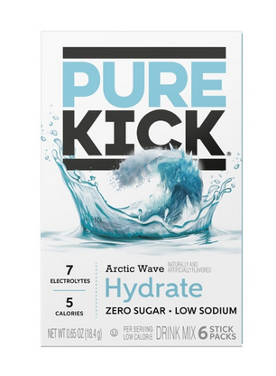 Pure Kick Arctic Wave Hydrate Drink Mix