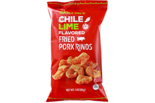 Chile Lime Flavored Fried Pork Rinds