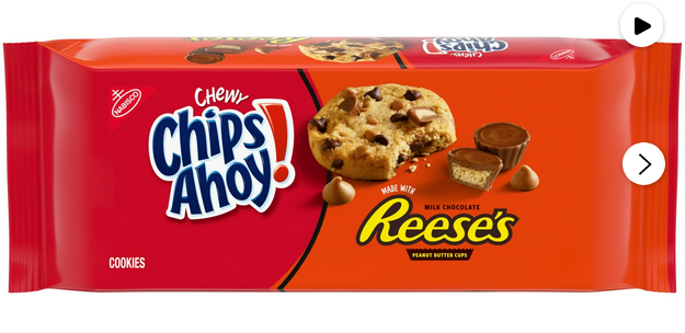 CHIPS AHOY! Chewy Chocolate Chip Cookies with Reese&