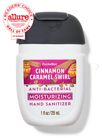 Cinnamon Caramel Swirl Moisturizing PocketBac Hand Sanitize