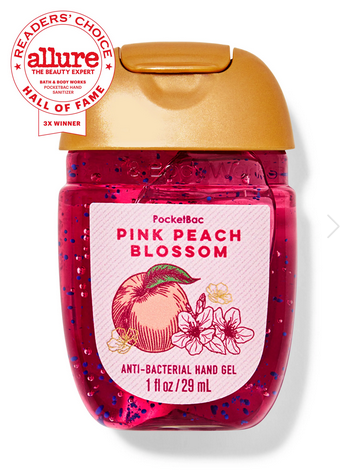Pink Peach Blossom  PocketBac Hand Sanitizer