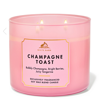 White Barn Champagne Toast  3-Wick Candle