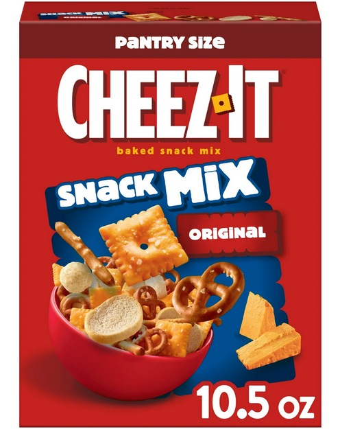 Cheez-It Classic Snack Mix, Lunch Snacks, 10.5 oz