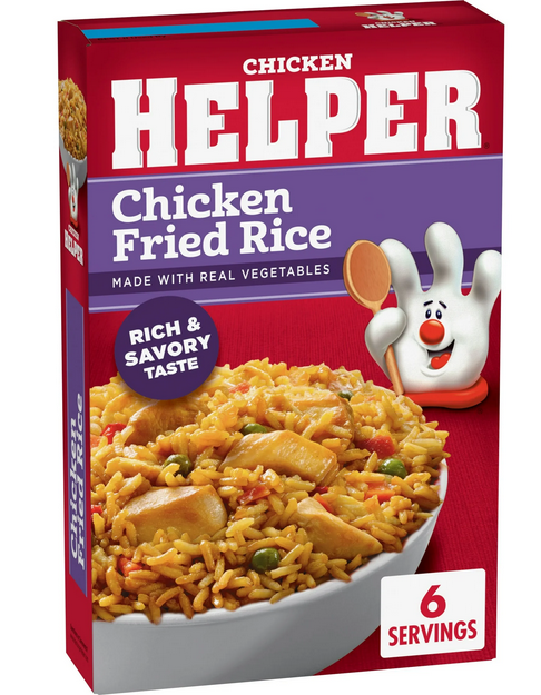 Chicken Helper Chicken Fried Rice Made with Real Vegetables, 7 Ounces Box