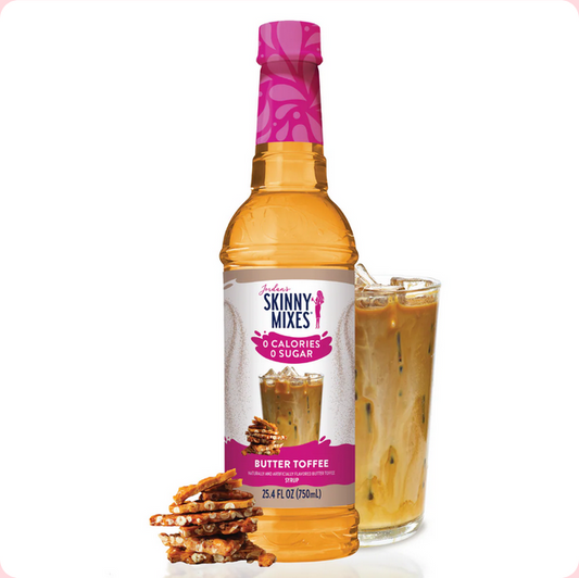 Jordans Skinny Mixes Sugar Free Butter Toffee Syrup