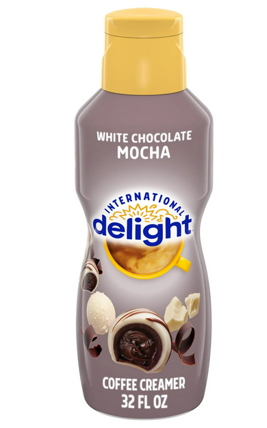 International Delight White Chocolate Mocha Coffee Creamer, 32 fl oz Bottle