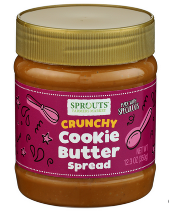 Sprouts Crunchy Cookie Butter Spread