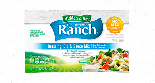 Hidden Valley Ranch Salad Dressing, Dip & Sauce Mix 3.2 Oz
