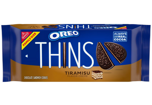 Oreo Thins Tiramisu Cookies Family Size - 11.78oz