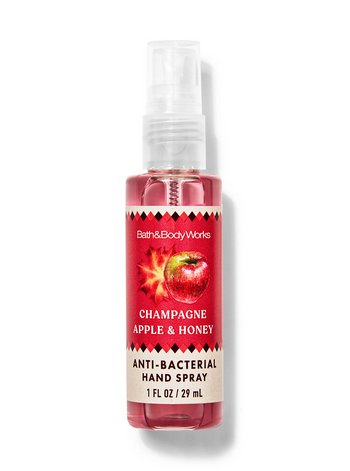 Champagne Apple &amp; Honey Hand Sanitizer Spray