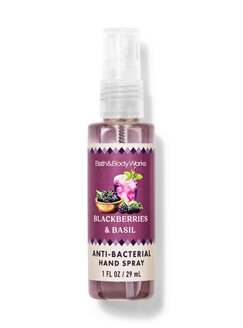 Blackberries &amp; Basil Hand Sanitizer Spray