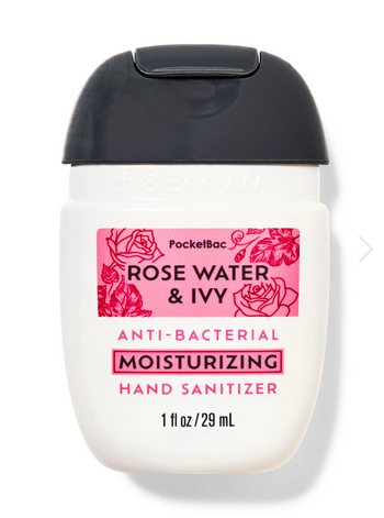 Rose Water &amp; Ivy  Moisturizing PocketBac Hand Sanitizer