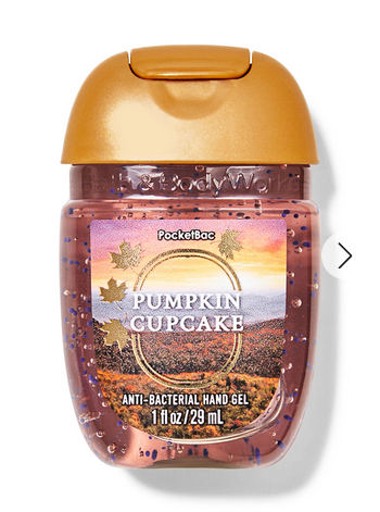 Pumpkin Cupcake  PocketBac Hand Sanitizer