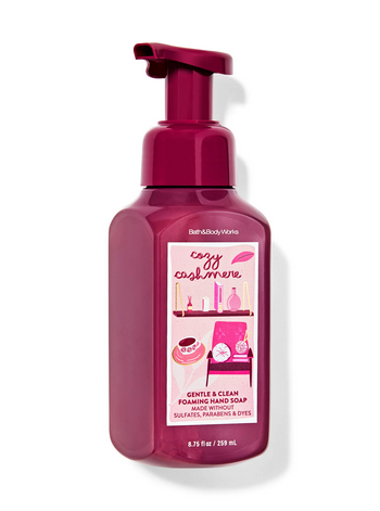 Cozy Cashmere  Gentle &amp; Clean Foaming Hand Soap