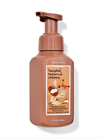 Toasted Coconut Crème  Gentle &amp; Clean Foaming Hand Soap