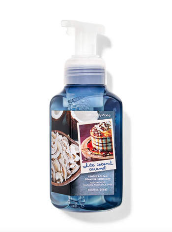 White Coconut Caramel  Gentle &amp; Clean Foaming Hand Soap