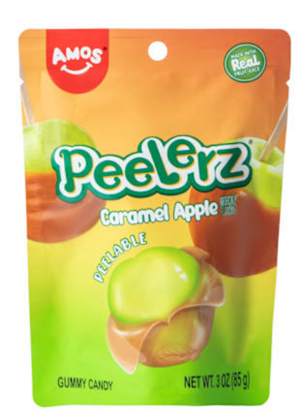 Peelerz Caramel Apple Gummy Candy 3oz
