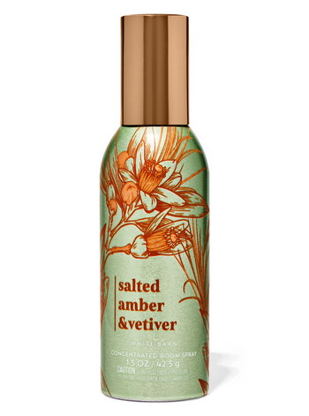 Salted Amber &amp; Vetiver Concentrated Room Spray