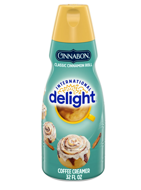 International Delight Cinnabon (R) Coffee Creamer, 32 fl oz Bottle
