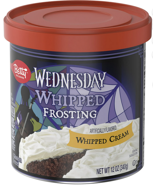 Betty Crocker Exclusives Wednesday White Whipped Cream Frosting, 12oz