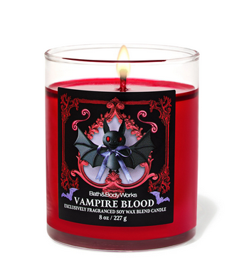 Vampire Blood Single Wick Candle