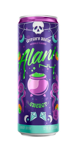 Alani Nu Sugar Free Energy Drink, Witch&