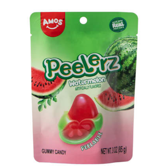 Peelerz® Watermelon Gummy Candy 3oz