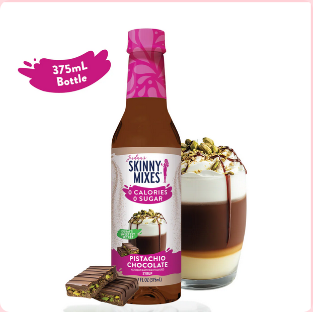 Sugar Free Pistachio Chocolate Syrup – 375ml