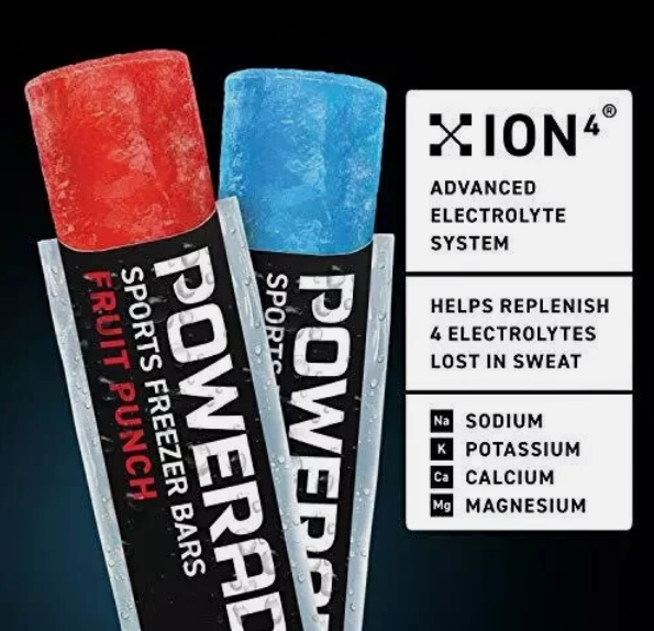 Powerade Sports Freezer Pops 10ct