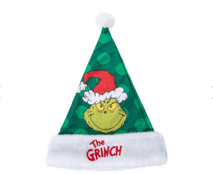 Grinch Licensed Christmas Hat