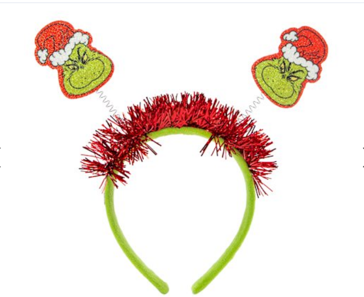 The Grinch Christmas Headband