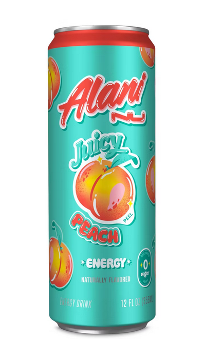 Alani Juicy Peach Energy Drink - 12 fl oz Can
