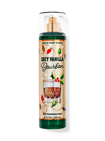 Cozy Vanilla Bourbon  Fine Fragrance Mist