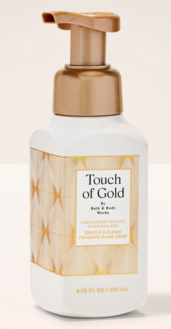 Touch of Gold  Gentle &amp; Clean Foaming Hand Soap
